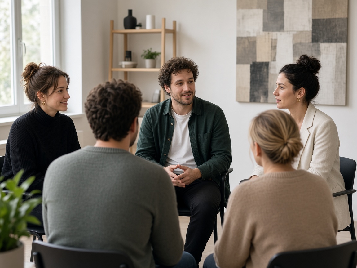 Group circles at Fernbloom Coaching